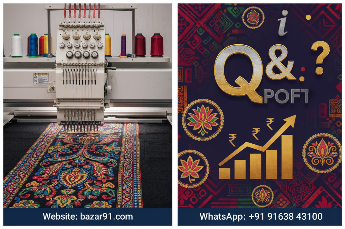 Embroidery Business Profitable? 50+ Questions Answered (India)