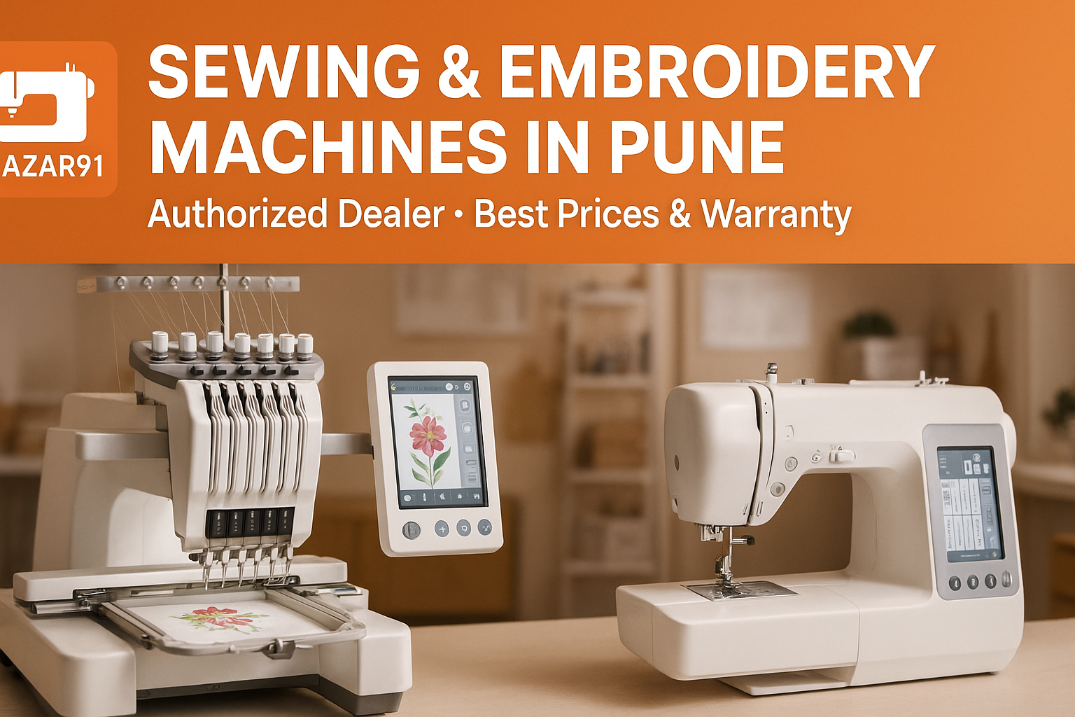 Buy Sewing & Embroidery Machine in Pune Best Prices & Brands
