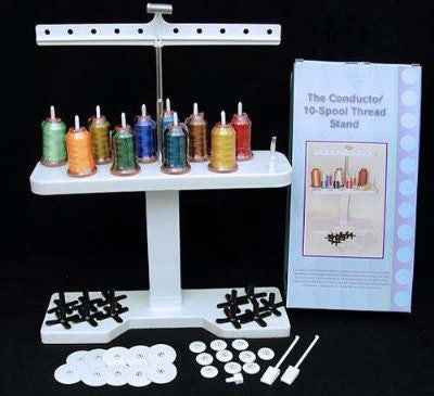 Free Standing 10 Spool Thread Stand