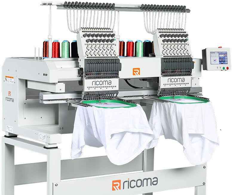 Ricoma MT SERIES (TWO-HEAD) Two-head commercial embroidery machine