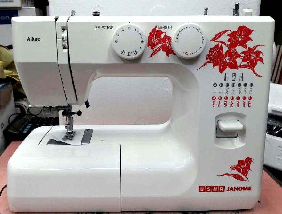 Usha Janome New Allure DLX With Auto Needle Thread