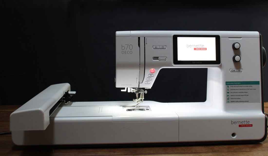 Bernette B 70 Deco Computerized Embroidery Machine