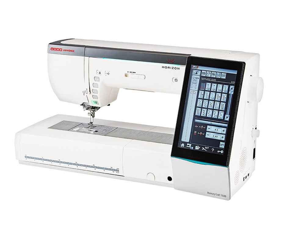 Usha Janome Memory Craft 15000 Embroidery Sewing Machine