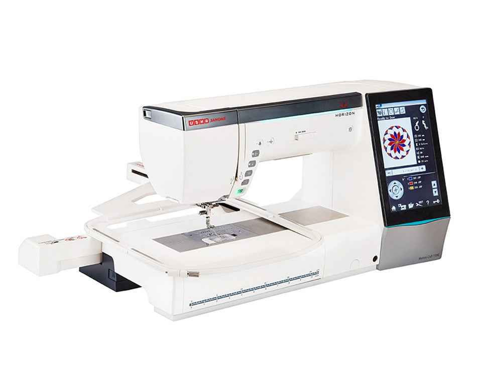 Usha Janome Memory Craft 15000 Embroidery Sewing Machine
