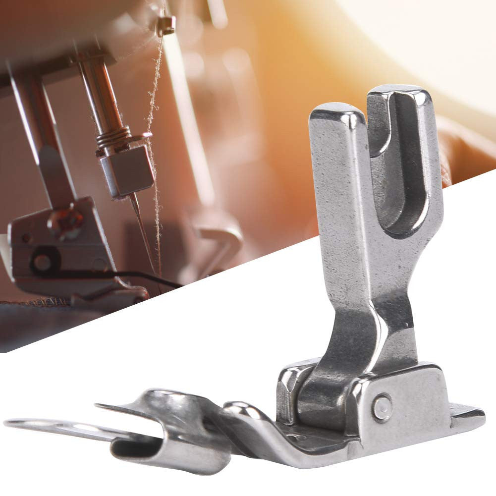 Folding Presser Foot, Lightweight Durable Professional Sewing Machine Parts, for Industrial Flat Sewing Machine Home