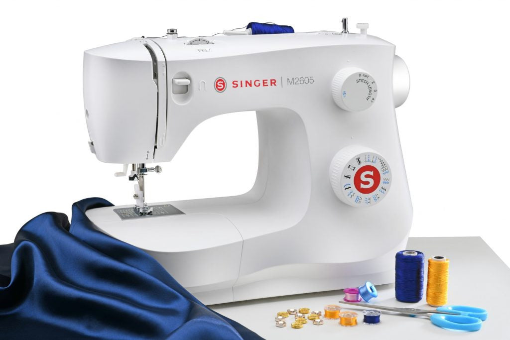 Singer M2605 Electric Sewing Machine Inbuilt 19 & 32 Stitch Function - Bazar91