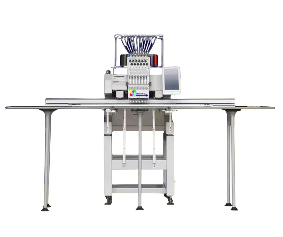 Bazar91 2032 Single Head 12 Needle Computerized Embroidery Machine 500 mm/800 mm - Bazar91