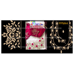 South Indian Embroidery Neck Design Collection PPM44