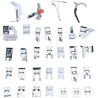 SYGA Home Professional Sewing Machine Presser Feet Kit (Set Of 32 Silver)