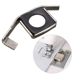 Household DIY Metal Universal Magnetic Seam Guide Press Feet Crafts Parts for Domestic Industrial Sewing Machine
