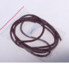 Generic 72 Inch/184cm Leather Belt Antique Treadle Part + Hook for Singer Sewing Machin
