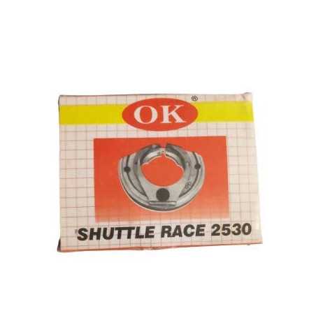 Shuttle Race (Grey Glossy, Ok Brand) for Singer Merritt Pooja sapna Sewing Machine Indian People Call him naal