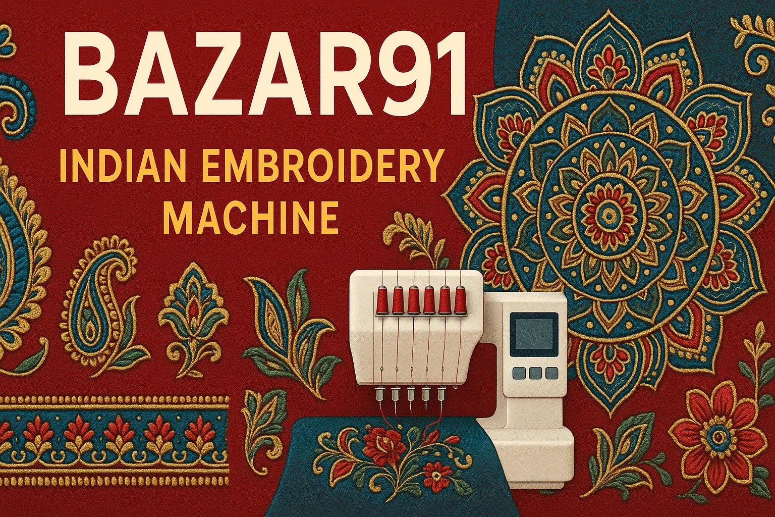 Best Embroidery Machine for Boutique Business in India 2025: Complete Buying Guide for Small Business Owners - Bazar91
