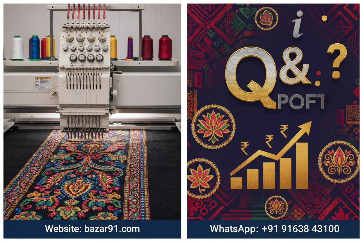 Embroidery Business Profitable? 50+ Questions Answered (India) - Bazar91
