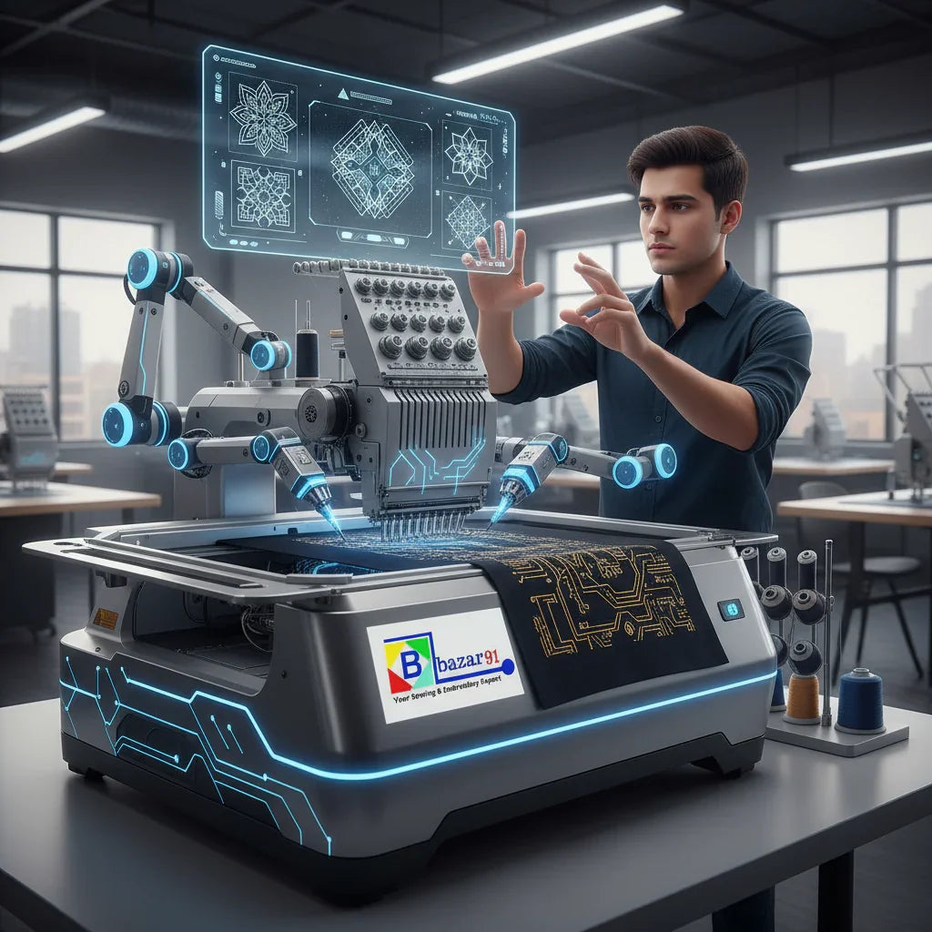 Future of AI Embroidery Machines: Revolutionary Features & Customer Benefits 2025-2030 - Bazar91