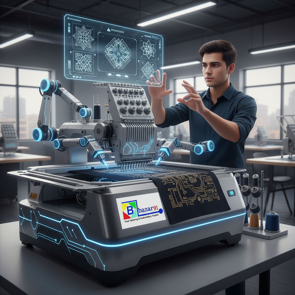 Future of AI Embroidery Machines: Revolutionary Features & Customer Benefits 2025-2030