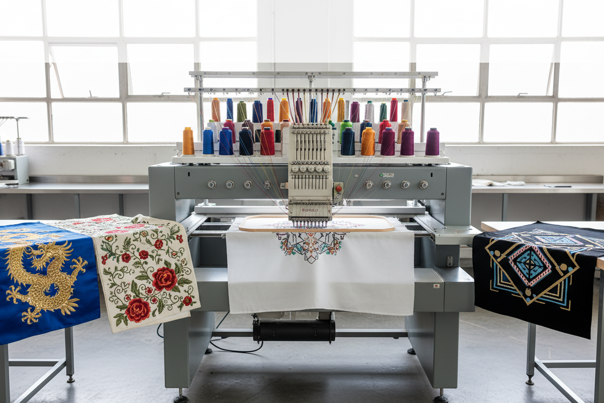 Mumbai's No. 1 Embroidery Machine Dealer, Distributor & Importer – Bazar91.
