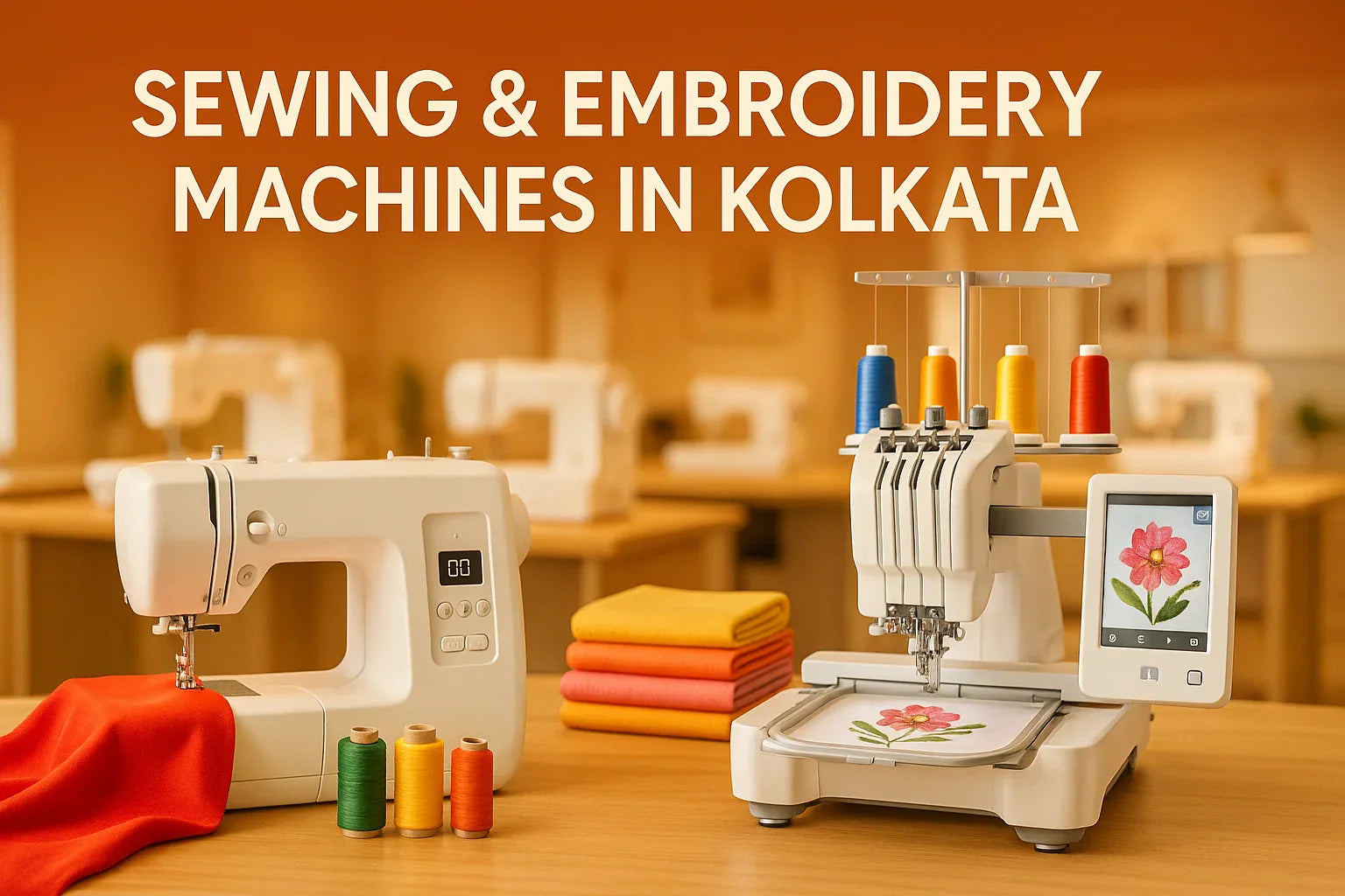 Best Sewing & Embroidery Machines in Kolkata - Your Ultimate Guide - Bazar91