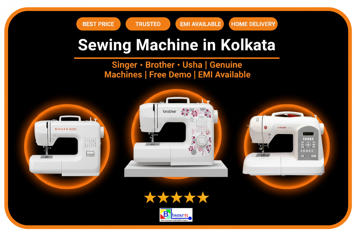 Sewing Machine in Kolkata – Buy Best Singer, Brother and Usha Machines at Best Price | Bazar91