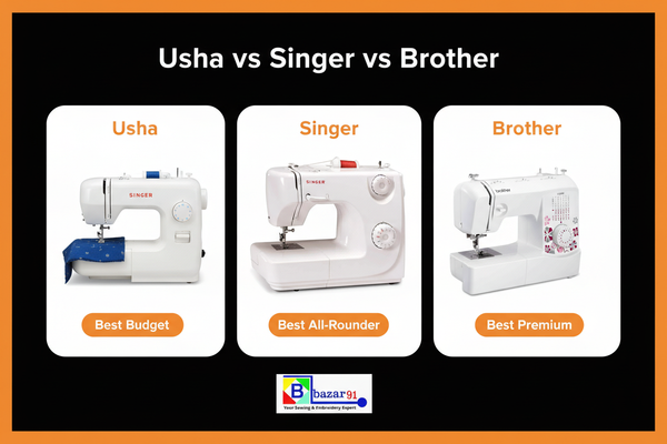 Usha vs Singer vs Brother: Which Sewing Machine Wins in India?