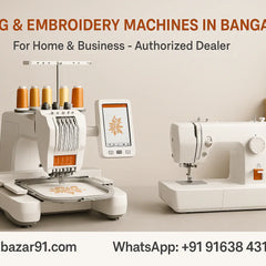 Buy Sewing & Embroidery Machines in Bangalore - Home & Business