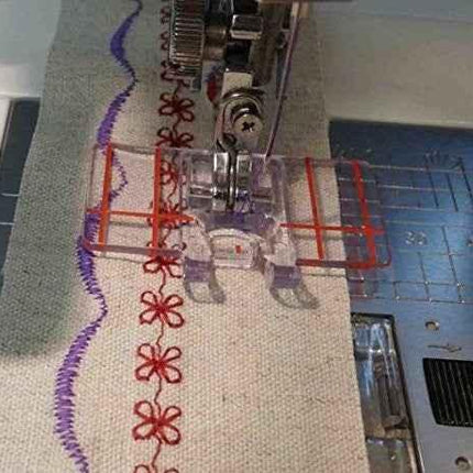 sewing machine accessories transparent parallel sewing presser Foot For Janome brother juki singer and so on