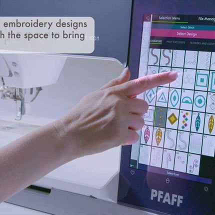 PFAFF CREATIVE ICON Sewing & EMBROIDERY MACHINE