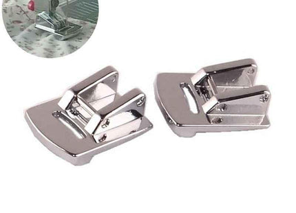 Double Gathering Snap On Presser Foot For All Type Automatic Domestic Sewing Machine USHA|BROTHER|SINGER etc