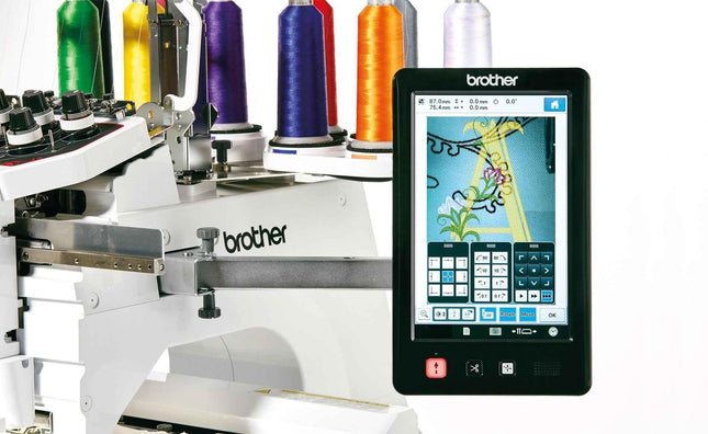 Brother PR1050 X Entrepreneur 10-Needle Home Embroidery Machine