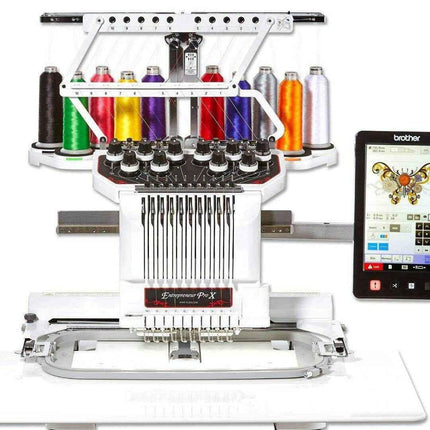 Brother PR1050 X Entrepreneur 10-Needle Home Embroidery Machine