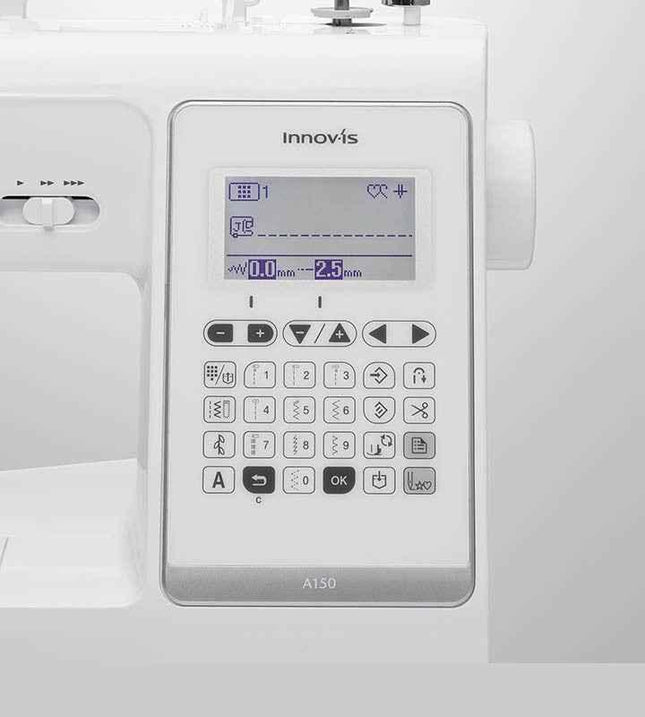 Brother A150 Computerized Sewing Machine White Color