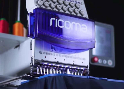 Ricoma SWD-1201-8s & Ricoma SWD-1501-8s  Single Head Commercial Computerized  Embroidery Machine