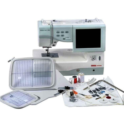 Usha Memory Craft 11000 Embroidery & Sewing Machine