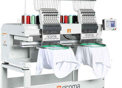 Ricoma MT SERIES (TWO-HEAD) Two-head commercial embroidery machine