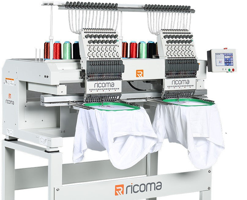 Ricoma MT SERIES (TWO-HEAD) Two-head commercial embroidery machine