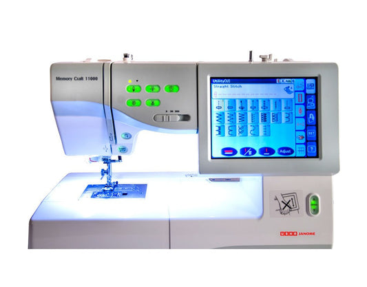 Usha Memory Craft 11000 Embroidery & Sewing Machine