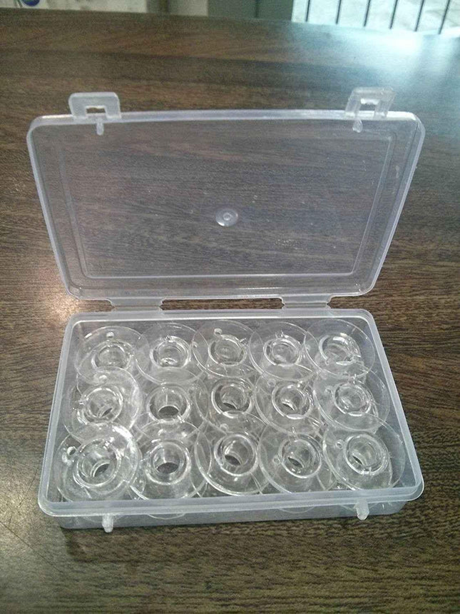 15 Bobbins For Any Automatic Sewing Machines (Singer/Usha/Brother etc)