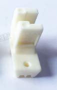 Bazar91 Plastic Industrial High Shank Invisible Zipper Presser Foot for Jack, Juki and Umbrella Model