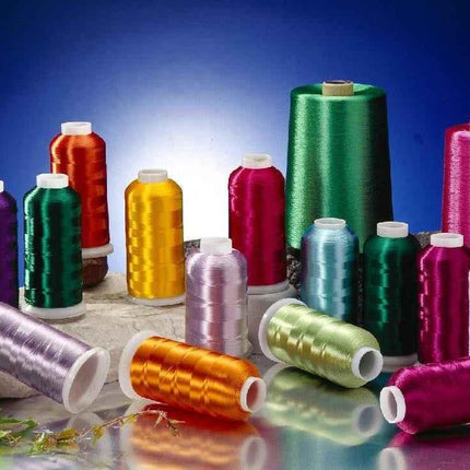 Branded Embroidery Thread Rill High Quality 50 Pices Mix Colur