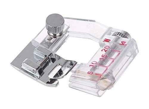 Adjustable Bias Binder Foot for all automatic sewing machine (usha / brother / singer / juki / etc )