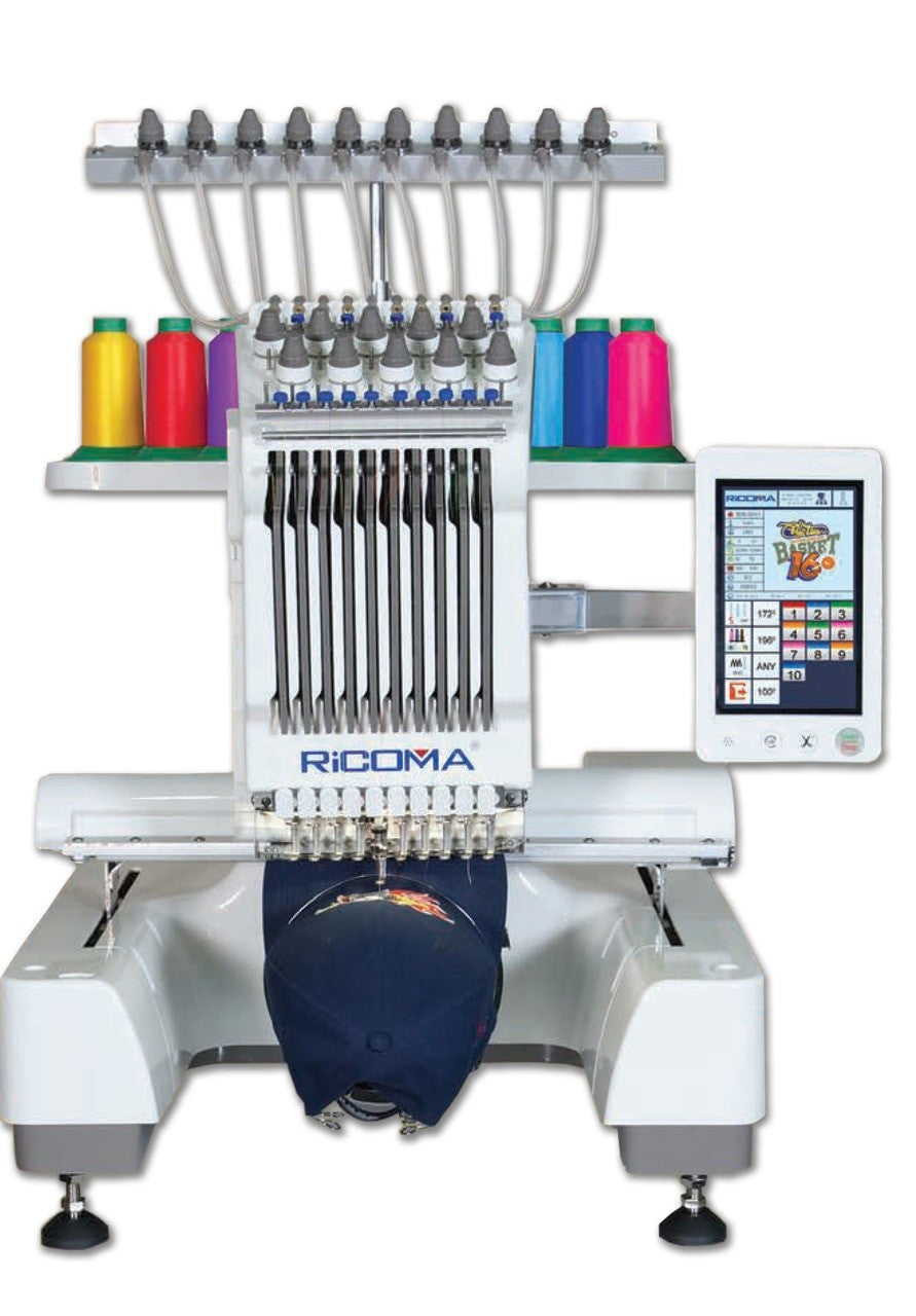 Ricoma EM 1010  Single Head Computerized Embroidery Machine