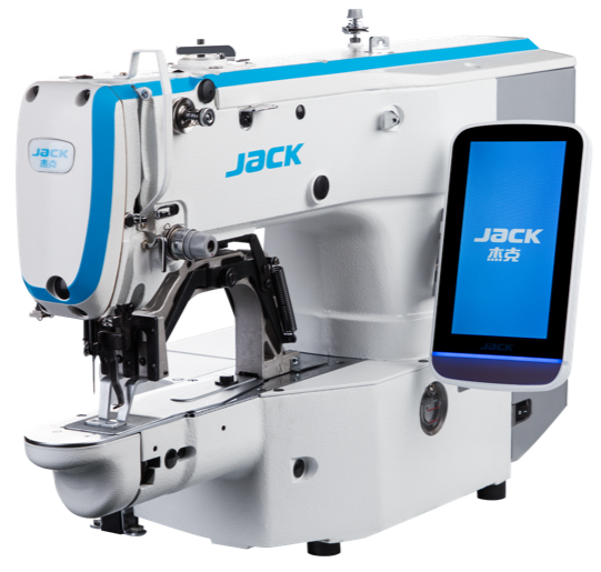 Jack button stitch machine