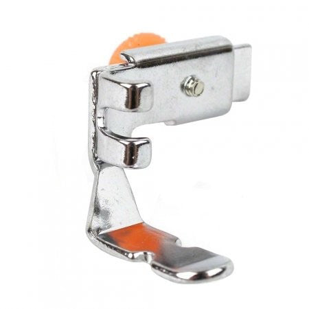 PERFECT LOW SHANK ADJUSTABLE ZIPPER FOOT For All Automatic Sewing Machines (Singer/ Usha/ Brother/ others)