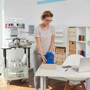 Brother PR1055X Single Head 10 Needle Embroidery Machine