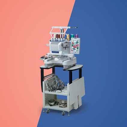 Brother PR1055X Single Head 10 Needle Embroidery Machine