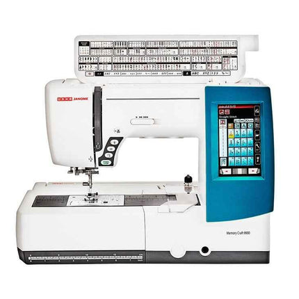 Usha Janome Memory Craft 9900 Embroidery Sewing Machine