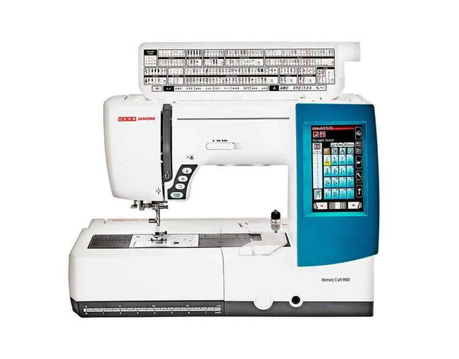 Usha Janome Memory Craft 9900 Embroidery Sewing Machine