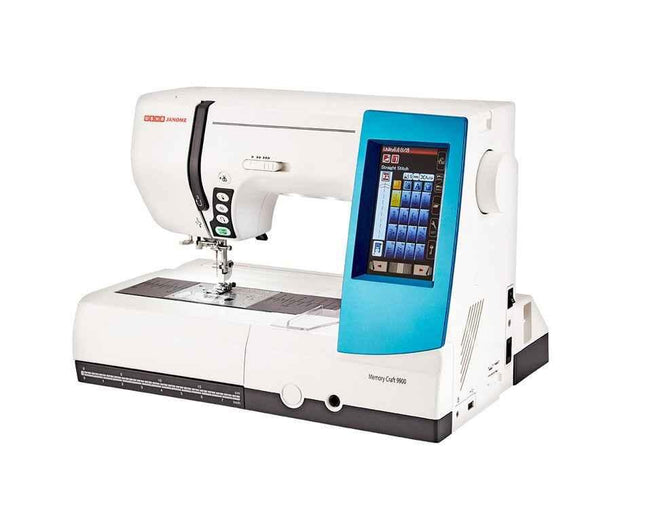 Usha Janome Memory Craft 9900 Embroidery Sewing Machine
