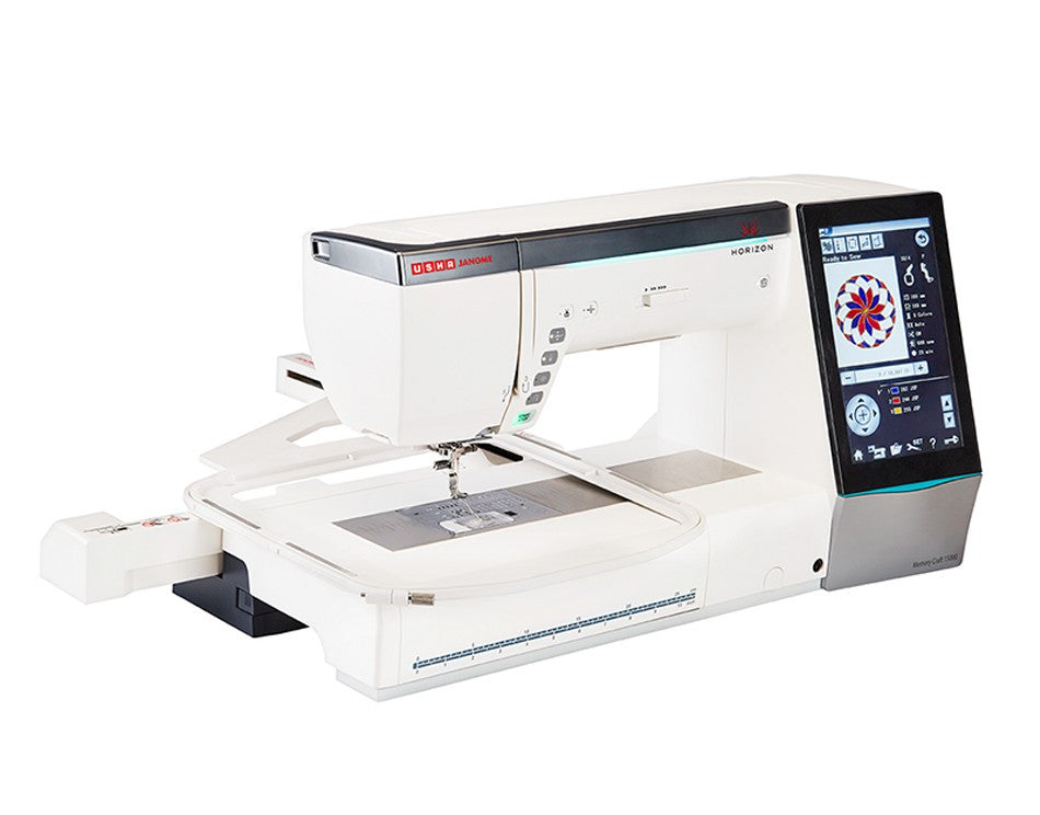 Usha Janome Memory Craft 15000 Embroidery Sewing Machine
