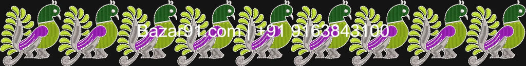 10 pcs Free Border Designs (DST Format )For Brother Ricoma HSW Fortever Melco SWF All Type Computerized Embroidery Machines - Bazar91